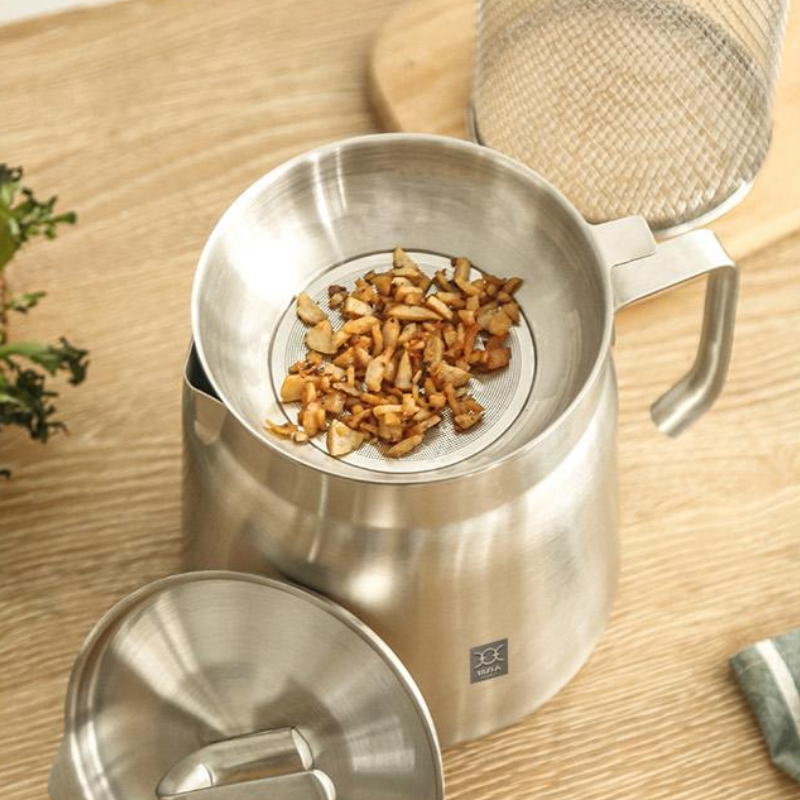 2-in-1 Oil Strainer Pot 1.8L